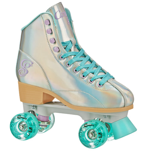 ROLLER SKATES - CANDI GRL SABINA - HOLOGRAM/BLUE Sizes US5-10