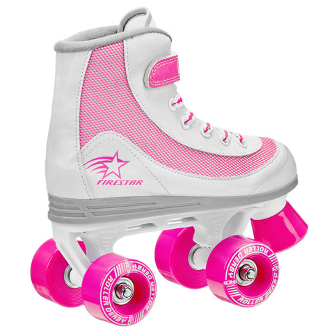 Roller Skate Firestar Girl's White/Pink