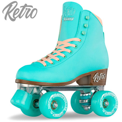 ROLLER SKATES RETRO - TEAL