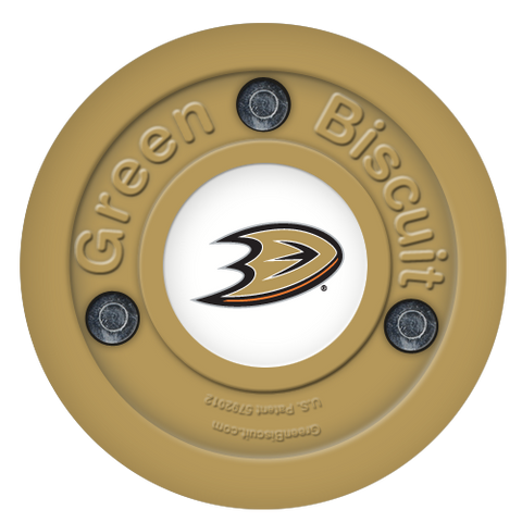PUCK Green Biscuit - Anaheim Ducks