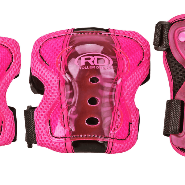 Roller Derby Youth Protective Tri Pack Hand,Elbow & Knee Pads