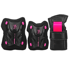 Protection Cruiser 3000 Tri Pack Youth-  Black/Pink - White Pink