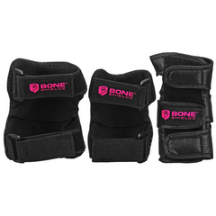 Protection Cruiser 3000 Tri Pack Youth-  Black/Pink - White Pink