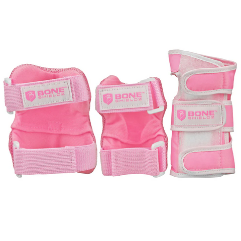 Protection Cruiser 3000 Tri Pack Youth-  Black/Pink - White Pink