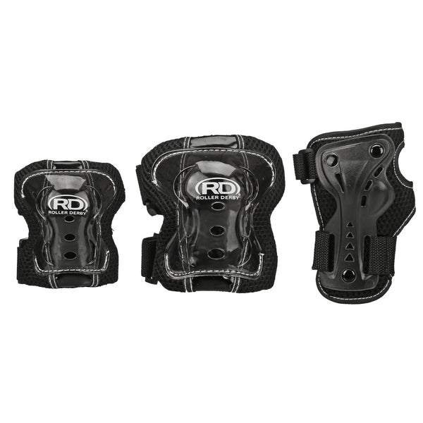 Roller Derby Youth Protective Tri Pack Hand,Elbow & Knee Pads