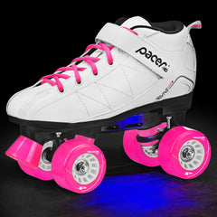 ROLLER SKATES "NEW!"  REVIVE LITE KIDS INDOOR-OUTDOOR SKATES LED LIGHT UP.