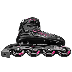 Roller Derby AERIO Q-60  Inline Skates Black/Pink  Sizes US 05-10