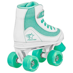 Roller Skate Firestar  Youth White/Mint