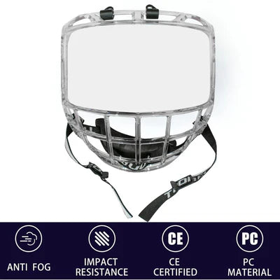 Visor - TronX S980 Clear Senior Hockey Full Face Shield