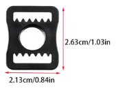 Chin strap adjuster