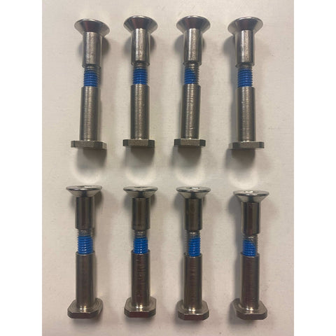 Axle Helo 6mm Square Head Wheel Axle Bolt 8 Pack