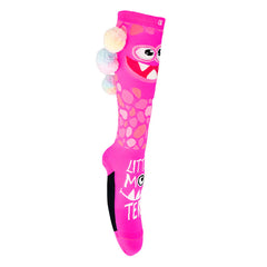 Socks - Crazy Little Monster Pink