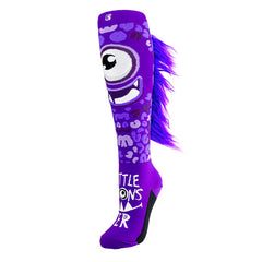 Socks - Crazy Little Monster Purple