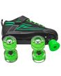 Roller Skate BLAZER Light Up Wheel - Black/Green