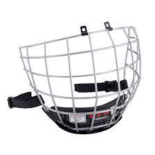 Helmet Cage CCM Silver