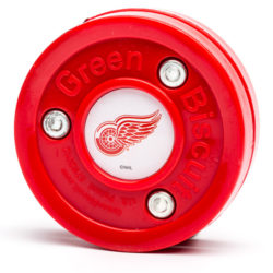 PUCK Green Biscuit- Detroit Redwings