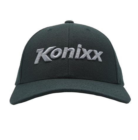 Cap - Konixx Curved Visor Snapback Adjustment with 3D Konixx logo