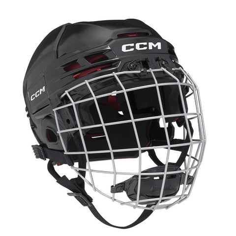 HELMET CCM TACKS 70 HOCKEY HELMET COMBO - YOUTH