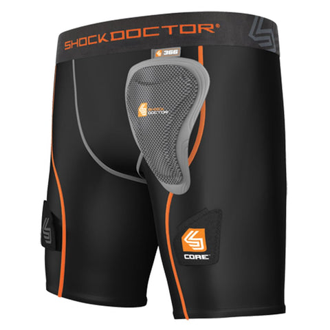 Pants - Shock Doctor 366 Womens Core Compression Short Pelvic Protector