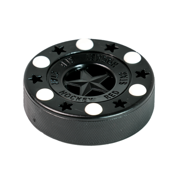 Puck Red Star Bullet. Black, Red, Green