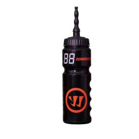 Water Bottle Warrior - Black & Orange, Clear